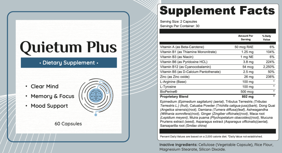Quietum-Plus-Supplement-Fact